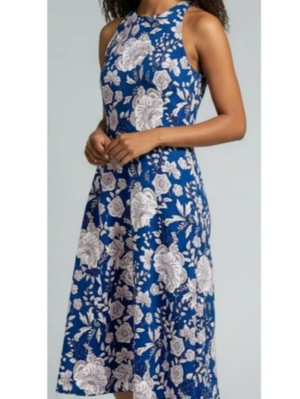Banana Republic Factory Floral Fit & Flare Dress 6